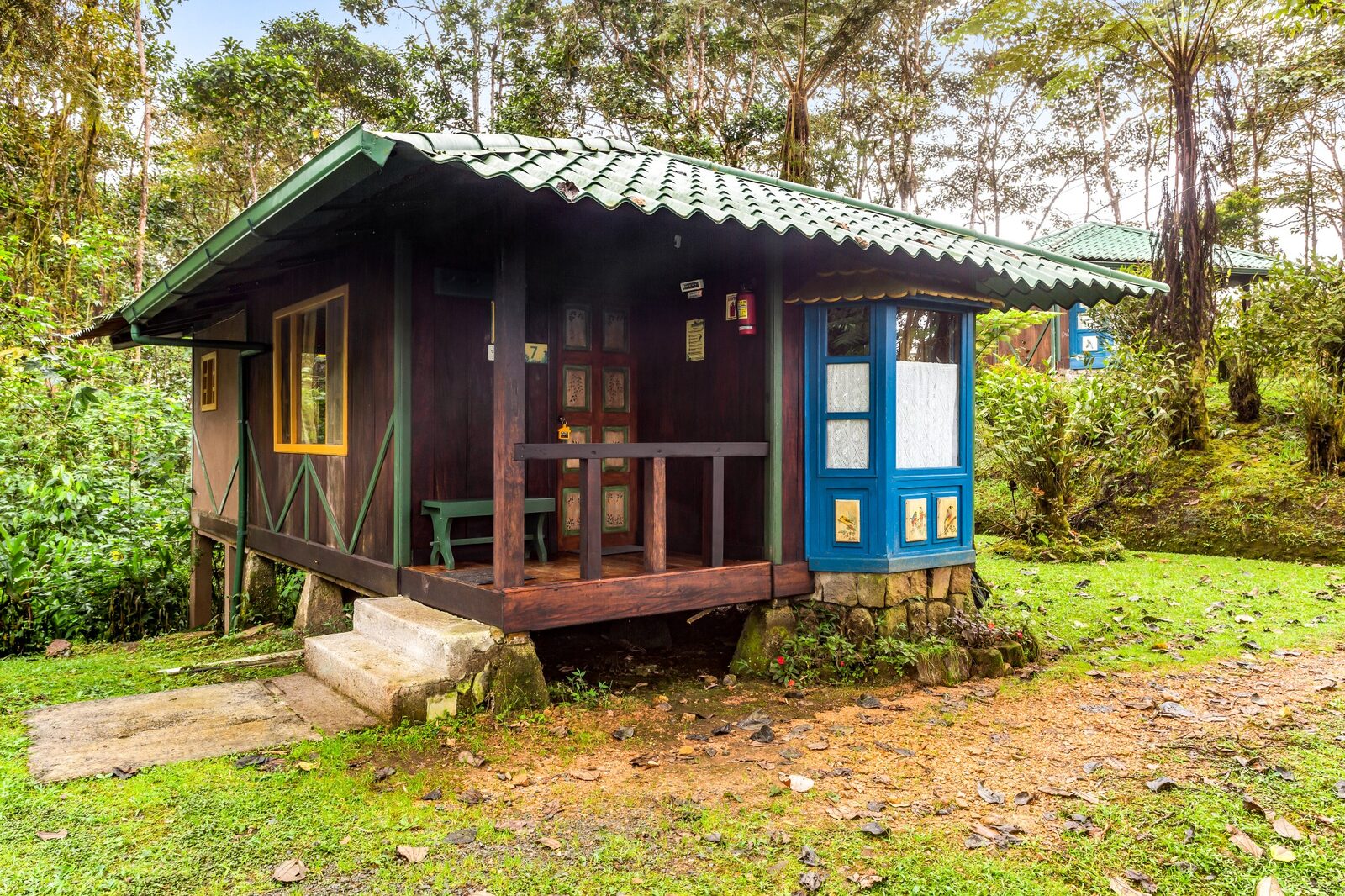 Private forest cabin