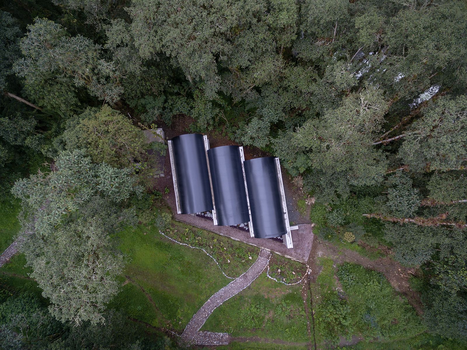 Guango Lodge in the Andean landscape