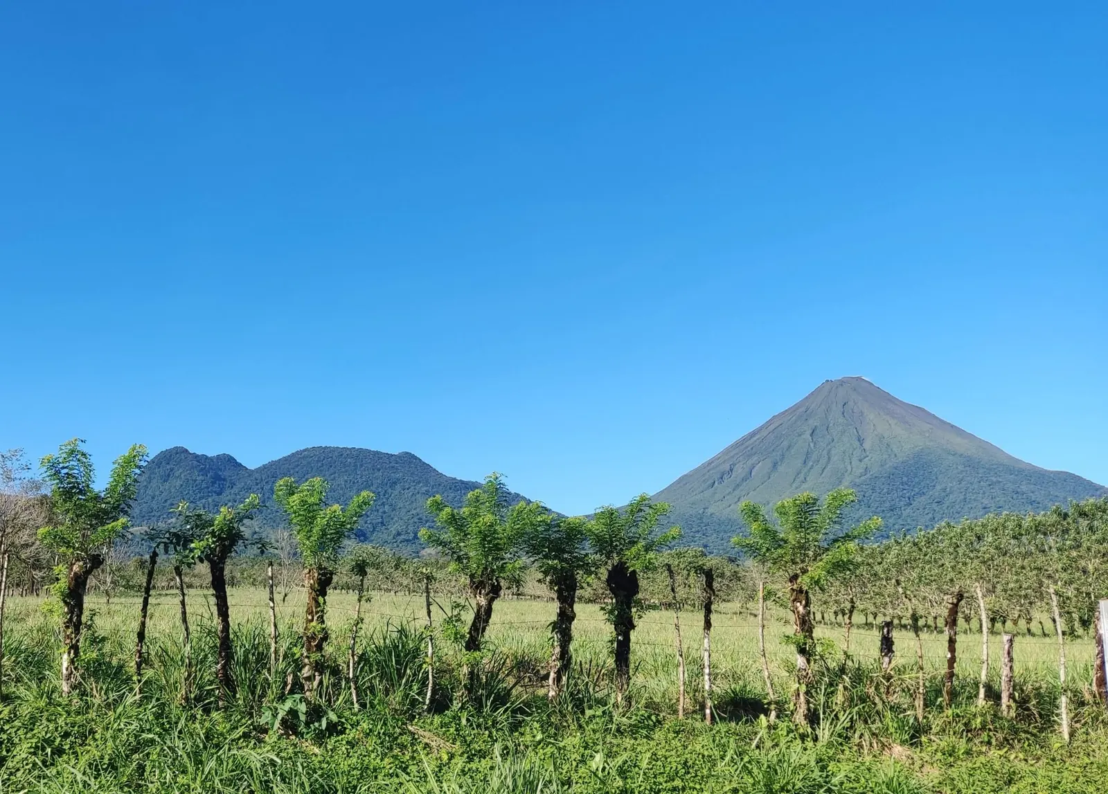 Arenal Volcano above La Fortuna