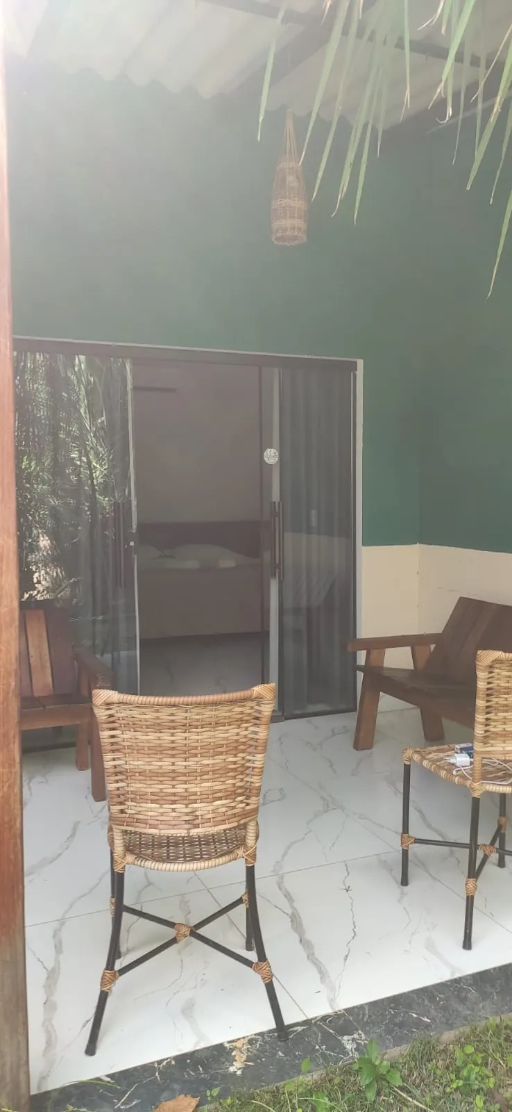 Private lodge terrace on the expedition route
