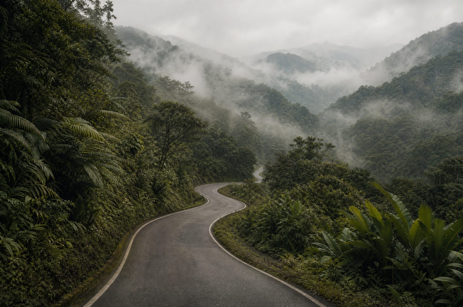 Arrival into the Monteverde cloud forest