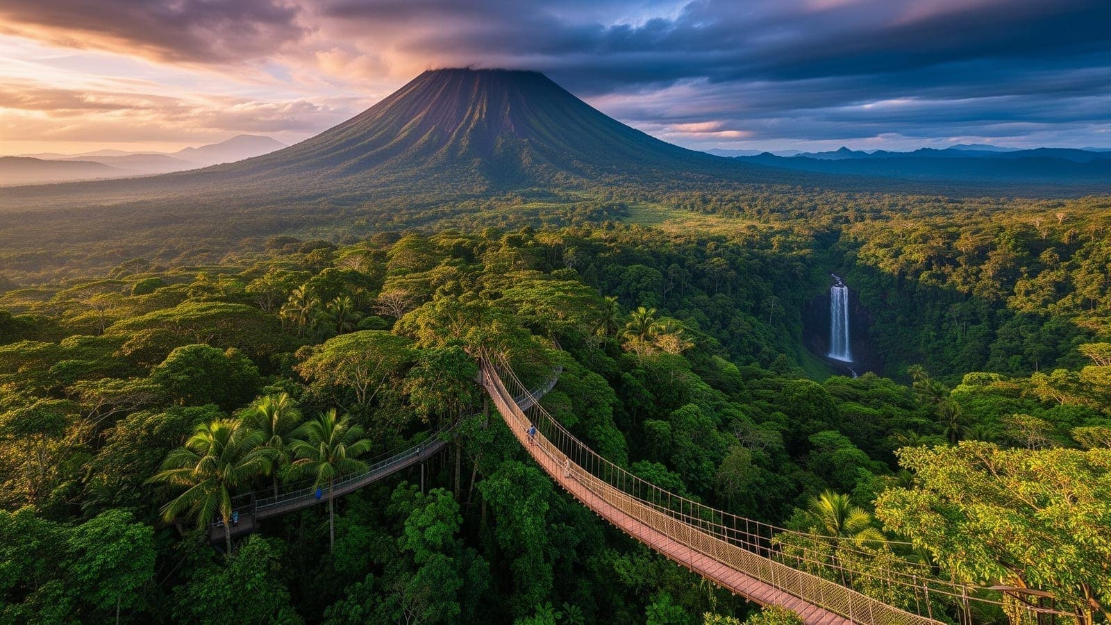 La Fortuna Arenal panoramic view